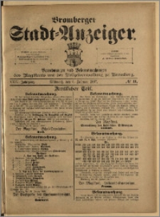 Bromberger Stadt-Anzeiger, J. 24, 1907, nr 11
