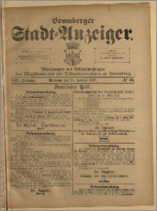 Bromberger Stadt-Anzeiger, J. 24, 1907, nr 15
