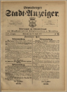 Bromberger Stadt-Anzeiger, J. 24, 1907, nr 31