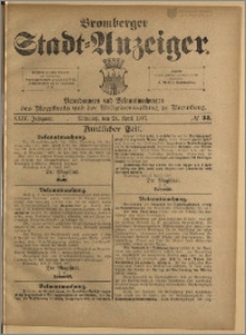 Bromberger Stadt-Anzeiger, J. 24, 1907, nr 33