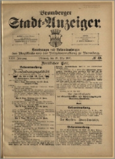 Bromberger Stadt-Anzeiger, J. 24, 1907, nr 43