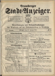 Bromberger Stadt-Anzeiger, J. 25, 1908, nr 8
