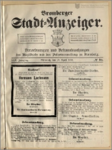 Bromberger Stadt-Anzeiger, J. 25, 1908, nr 34