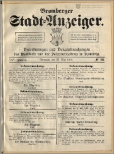 Bromberger Stadt-Anzeiger, J. 25, 1908, nr 42