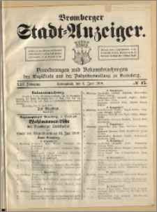 Bromberger Stadt-Anzeiger, J. 25, 1908, nr 45