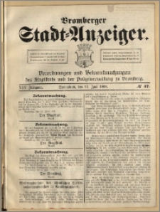 Bromberger Stadt-Anzeiger, J. 25, 1908, nr 47