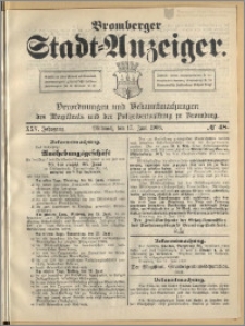 Bromberger Stadt-Anzeiger, J. 25, 1908, nr 48