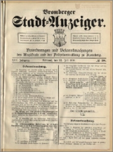 Bromberger Stadt-Anzeiger, J. 25, 1908, nr 58