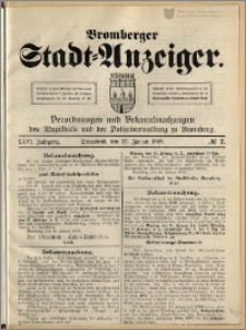 Bromberger Stadt-Anzeiger, J. 26, 1909, nr 7