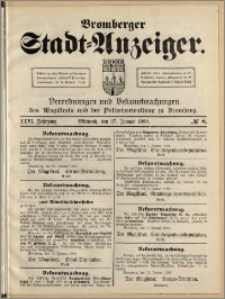 Bromberger Stadt-Anzeiger, J. 26, 1909, nr 8
