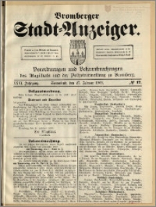 Bromberger Stadt-Anzeiger, J. 26, 1909, nr 17