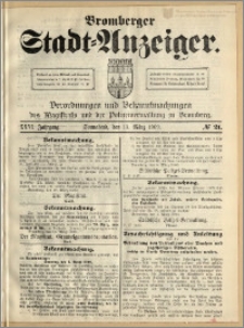 Bromberger Stadt-Anzeiger, J. 26, 1909, nr 21