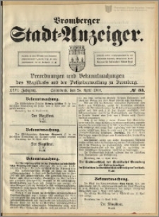 Bromberger Stadt-Anzeiger, J. 26, 1909, nr 33