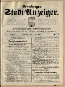Bromberger Stadt-Anzeiger, J. 26, 1909, nr 45