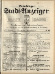 Bromberger Stadt-Anzeiger, J. 26, 1909, nr 72