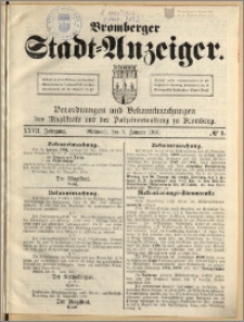 Bromberger Stadt-Anzeiger, J. 27, 1910, nr 1
