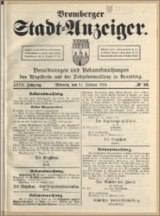 Bromberger Stadt-Anzeiger, J. 27, 1910, nr 13