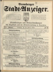 Bromberger Stadt-Anzeiger, J. 27, 1910, nr 15