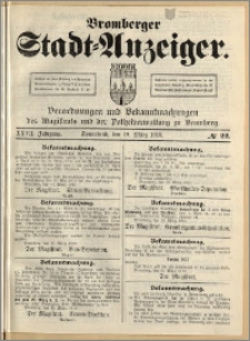 Bromberger Stadt-Anzeiger, J. 27, 1910, nr 22