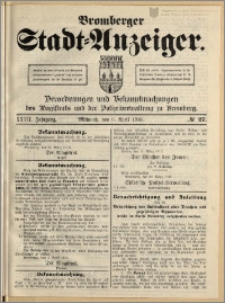 Bromberger Stadt-Anzeiger, J. 27, 1910, nr 27