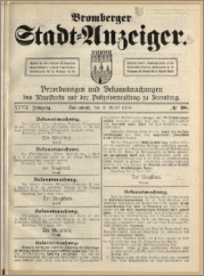 Bromberger Stadt-Anzeiger, J. 27, 1910, nr 28