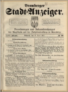 Bromberger Stadt-Anzeiger, J. 27, 1910, nr 29