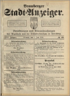 Bromberger Stadt-Anzeiger, J. 27, 1910, nr 45