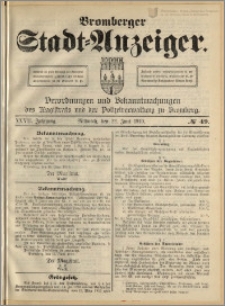 Bromberger Stadt-Anzeiger, J. 27, 1910, nr 49