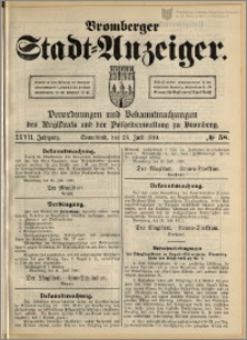 Bromberger Stadt-Anzeiger, J. 27, 1910, nr 58