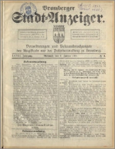 Bromberger Stadt-Anzeiger, J. 28, 1911, nr 1