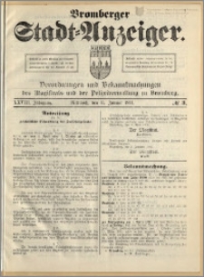 Bromberger Stadt-Anzeiger, J. 28, 1911, nr 3