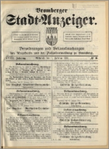 Bromberger Stadt-Anzeiger, J. 28, 1911, nr 9