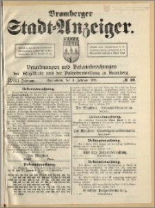 Bromberger Stadt-Anzeiger, J. 28, 1911, nr 10