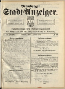 Bromberger Stadt-Anzeiger, J. 28, 1911, nr 11