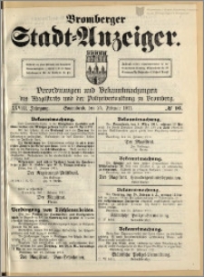 Bromberger Stadt-Anzeiger, J. 28, 1911, nr 16
