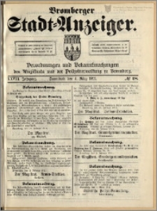 Bromberger Stadt-Anzeiger, J. 28, 1911, nr 18