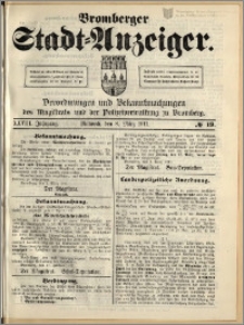 Bromberger Stadt-Anzeiger, J. 28, 1911, nr 19