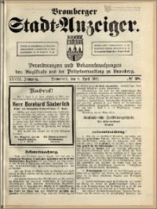 Bromberger Stadt-Anzeiger, J. 28, 1911, nr 28