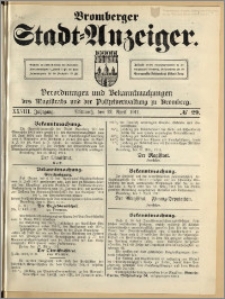Bromberger Stadt-Anzeiger, J. 28, 1911, nr 29
