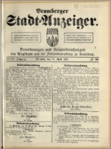 Bromberger Stadt-Anzeiger, J. 28, 1911, nr 31