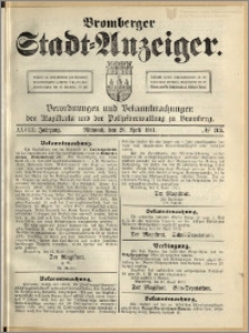 Bromberger Stadt-Anzeiger, J. 28, 1911, nr 33