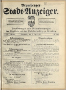 Bromberger Stadt-Anzeiger, J. 28, 1911, nr 34