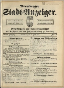Bromberger Stadt-Anzeiger, J. 28, 1911, nr 54