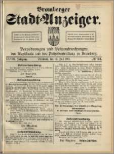 Bromberger Stadt-Anzeiger, J. 28, 1911, nr 55