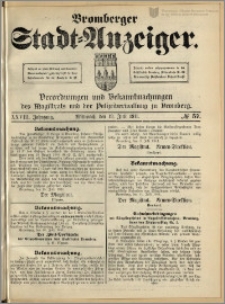 Bromberger Stadt-Anzeiger, J. 28, 1911, nr 57