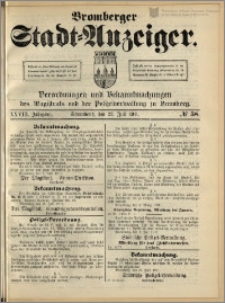 Bromberger Stadt-Anzeiger, J. 28, 1911, nr 58