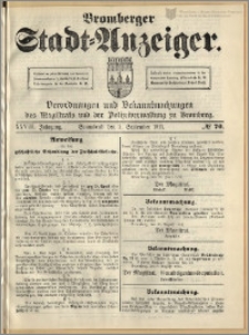 Bromberger Stadt-Anzeiger, J. 28, 1911, nr 70