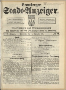 Bromberger Stadt-Anzeiger, J. 28, 1911, nr 74