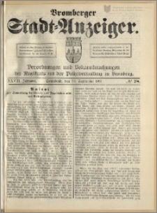 Bromberger Stadt-Anzeiger, J. 28, 1911, nr 78