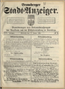 Bromberger Stadt-Anzeiger, J. 29, 1912, nr 5